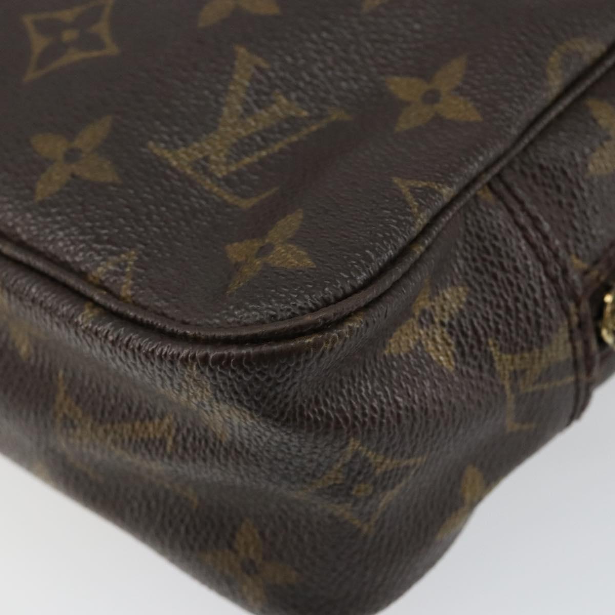 LOUIS VUITTON Monogram Trousse Toilette 23 Clutch Bag M47524 LV Auth 148052