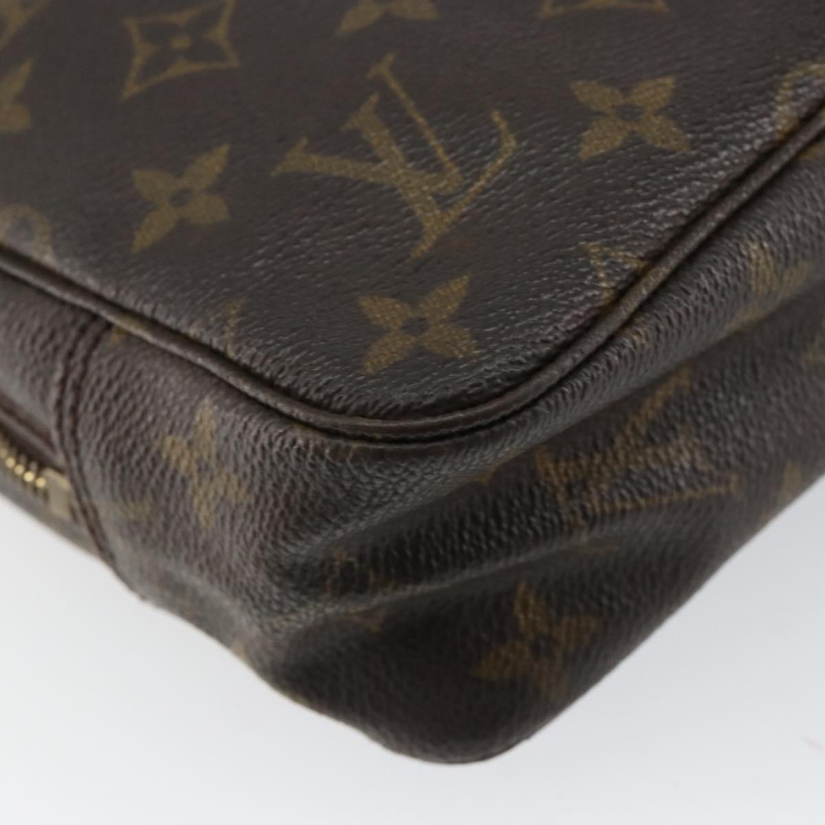 LOUIS VUITTON Monogram Trousse Toilette 23 Clutch Bag M47524 LV Auth 148052
