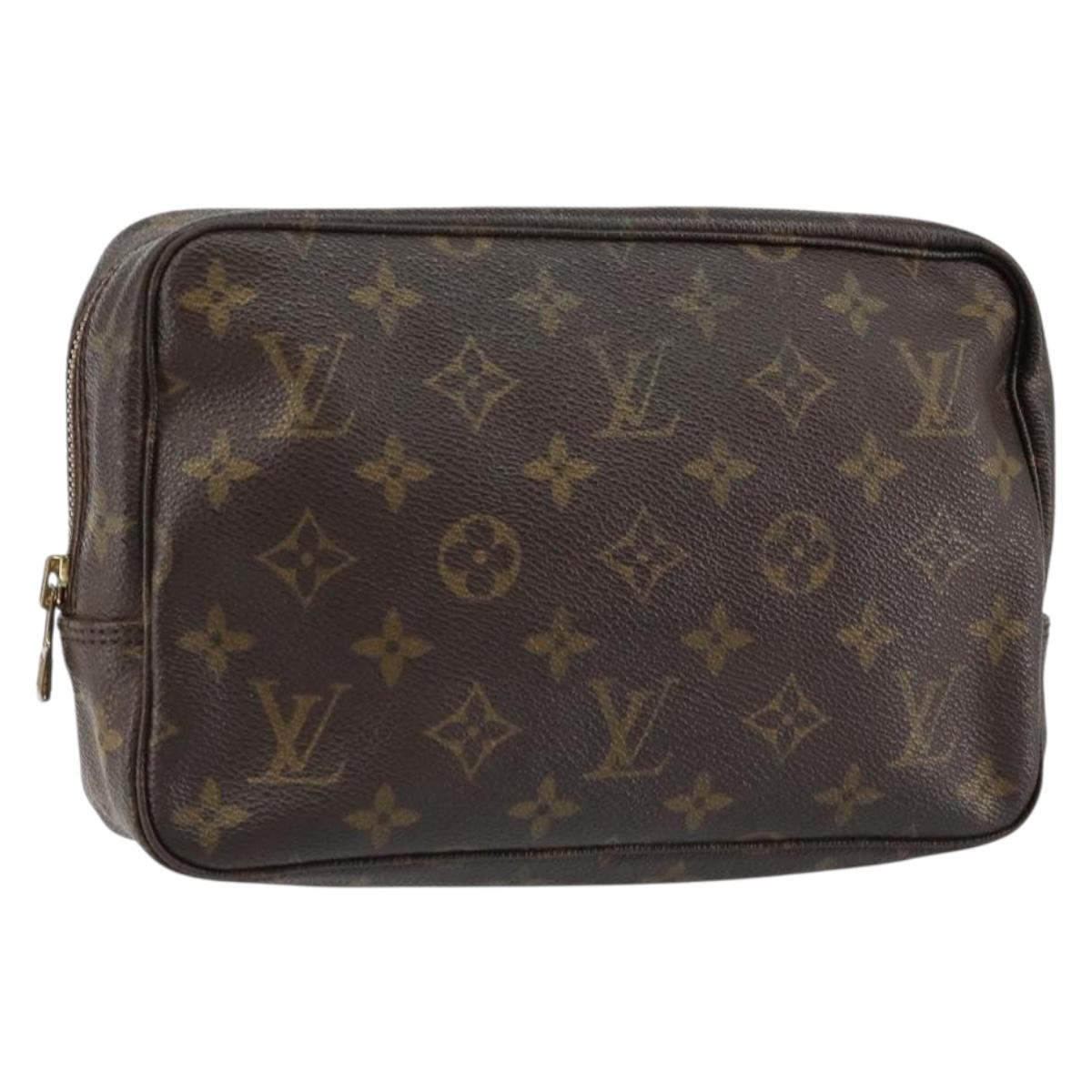 LOUIS VUITTON Monogram Trousse Toilette 23 Clutch Bag M47524 LV Auth 148052