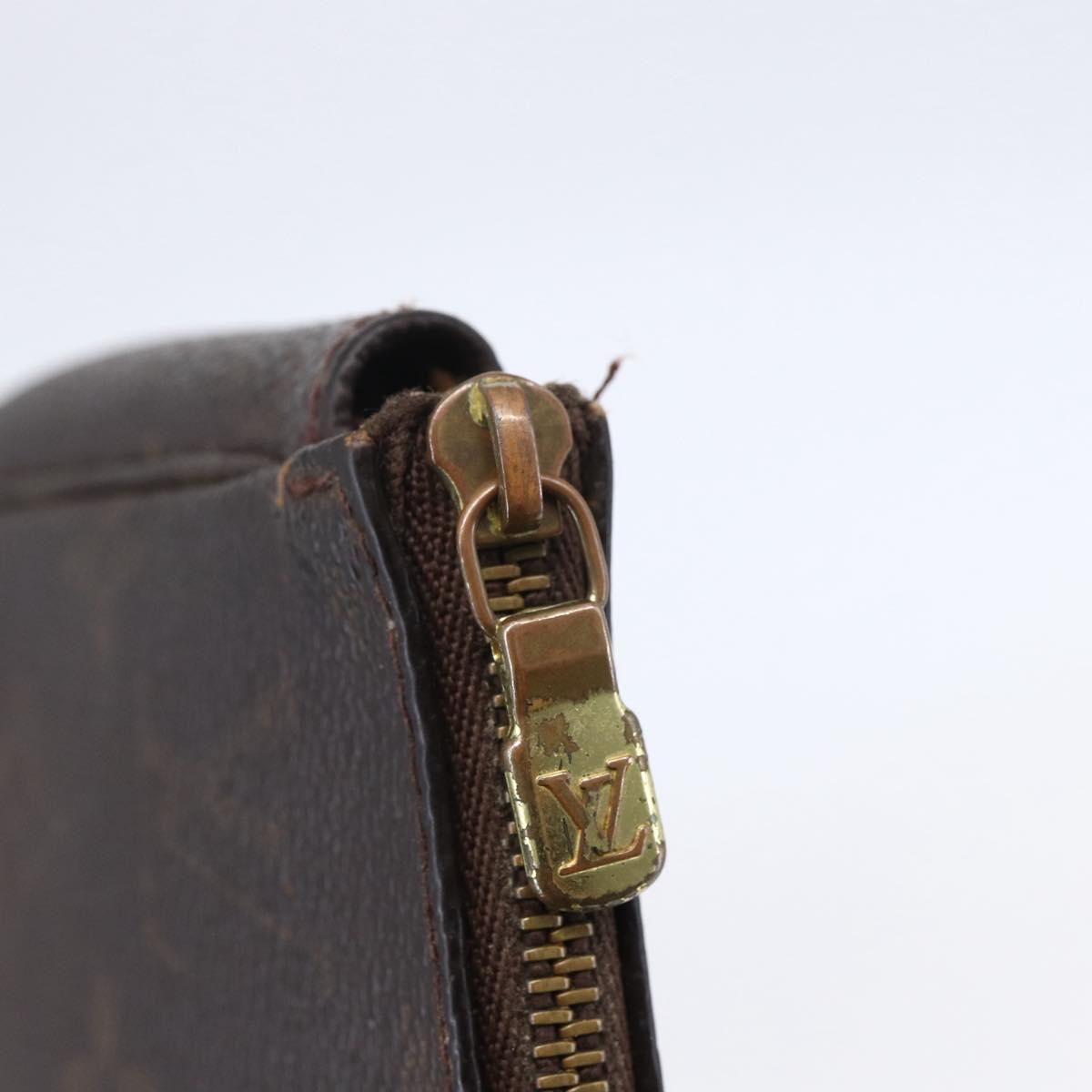 LOUIS VUITTON Monogram Pochette Accessoires Pouch M51980 LV Auth 148053