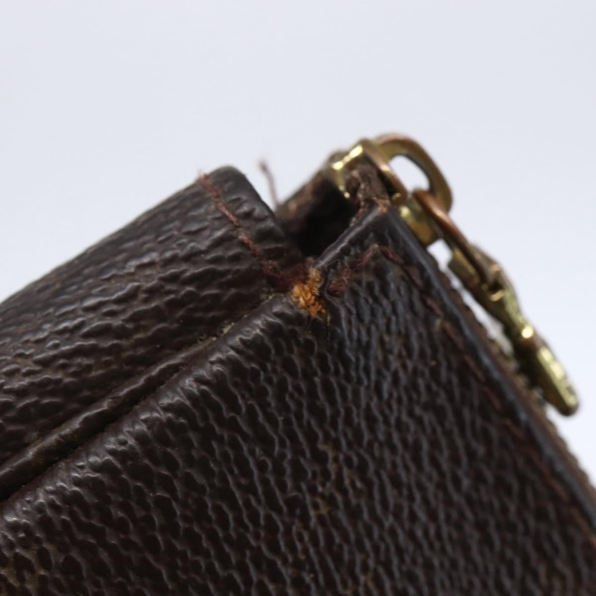 LOUIS VUITTON Monogram Pochette Accessoires Pouch M51980 LV Auth 148053