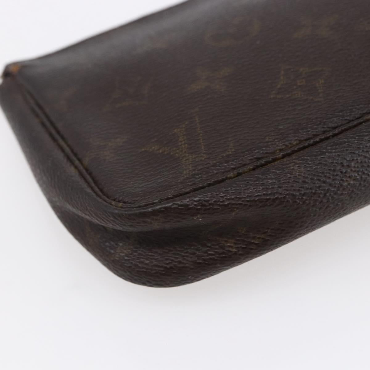 LOUIS VUITTON Monogram Pochette Accessoires Pouch M51980 LV Auth 148053