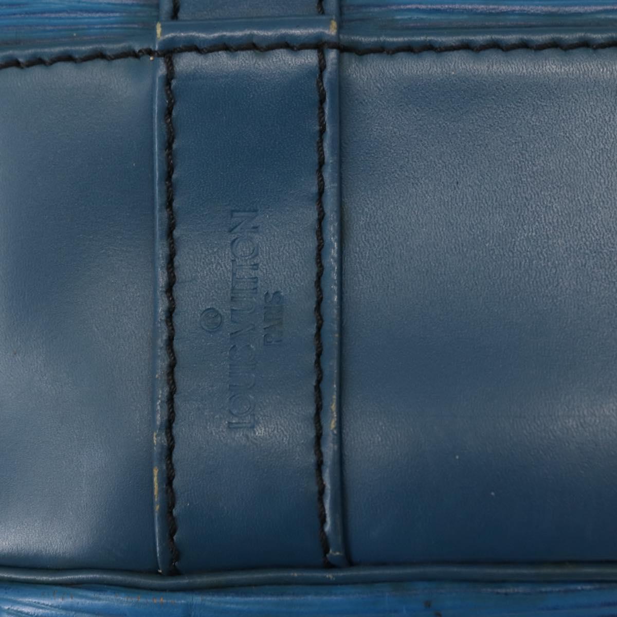 LOUIS VUITTON Epi Randonnee GM Shoulder Bag Blue M43085 LV Auth 148058