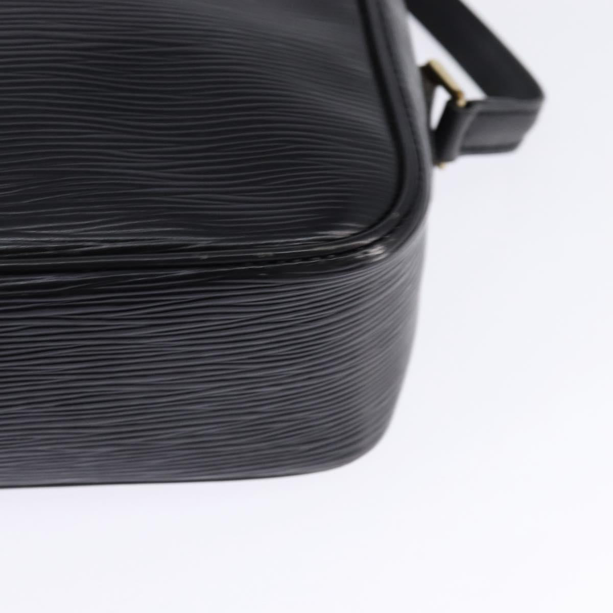LOUIS VUITTON Epi Trocadero 27 Shoulder Bag Black M52312 LV Auth 148060