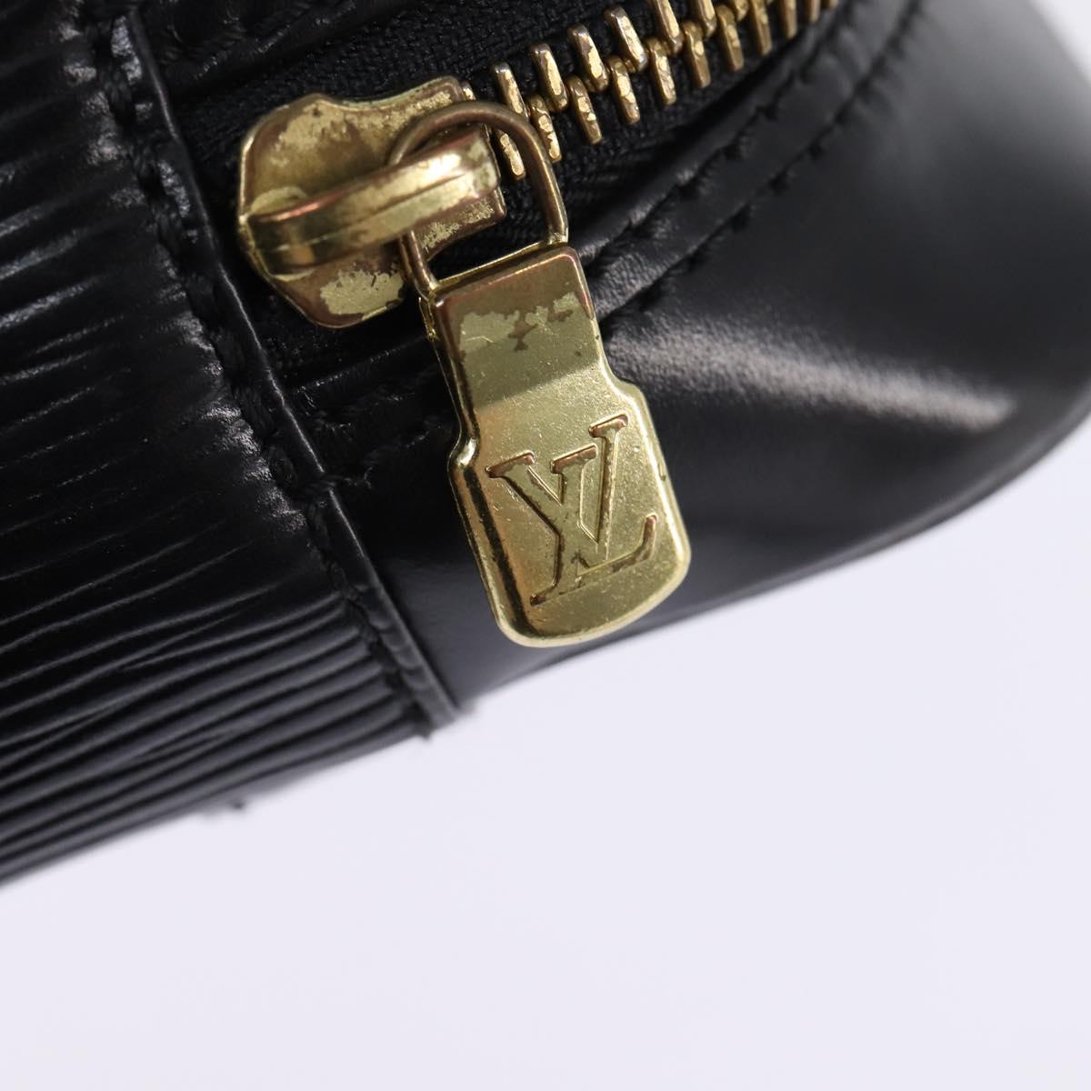 LOUIS VUITTON Epi Trocadero 27 Shoulder Bag Black M52312 LV Auth 148060