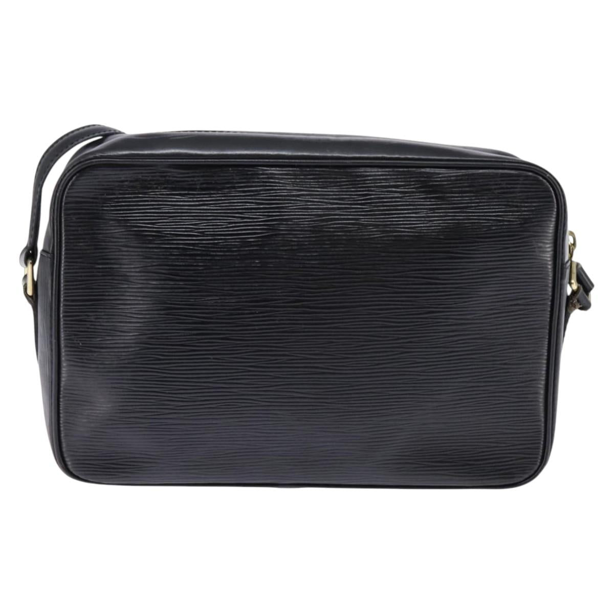 LOUIS VUITTON Epi Trocadero 27 Shoulder Bag Black M52312 LV Auth 148060