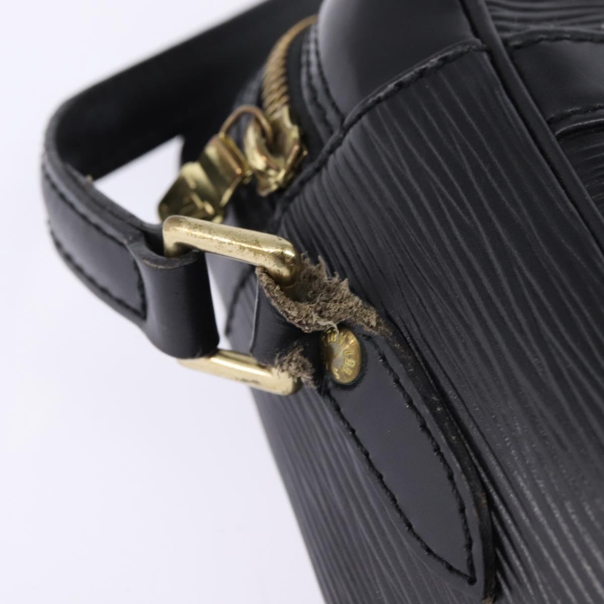 LOUIS VUITTON Epi Trocadero 27 Shoulder Bag Black M52312 LV Auth 148060