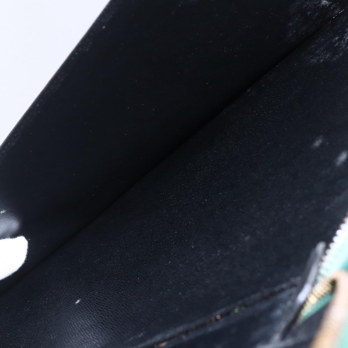 LOUIS VUITTON Epi Agenda Voyage Day Planner Cover Green LV Auth 148066