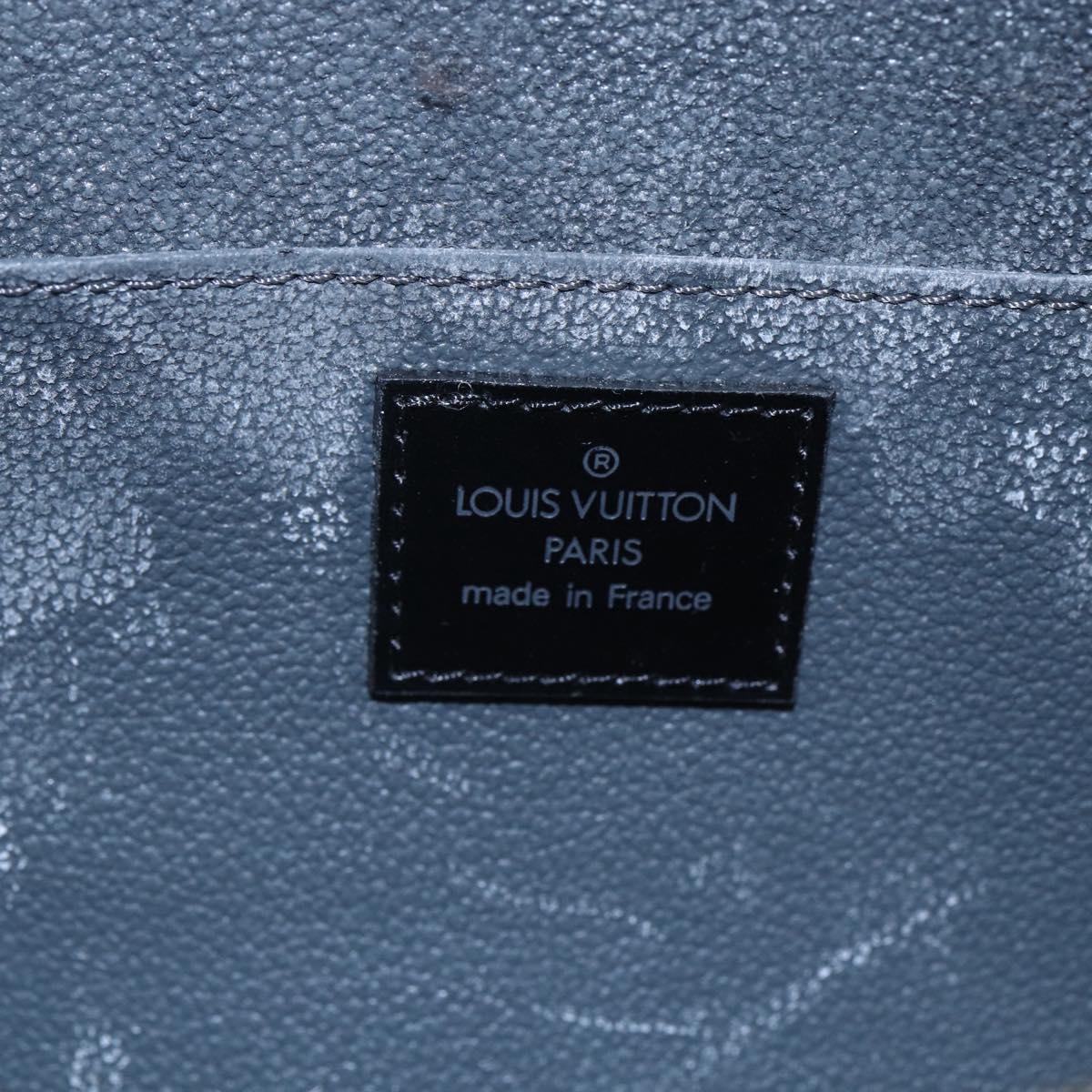 LOUIS VUITTON Epi Dauphine GM Cosmetic Pouch Black M48432 LV Auth 148068