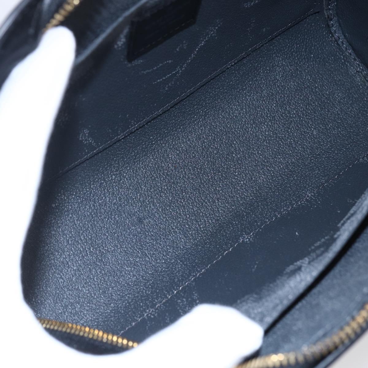 LOUIS VUITTON Epi Dauphine GM Cosmetic Pouch Black M48432 LV Auth 148068