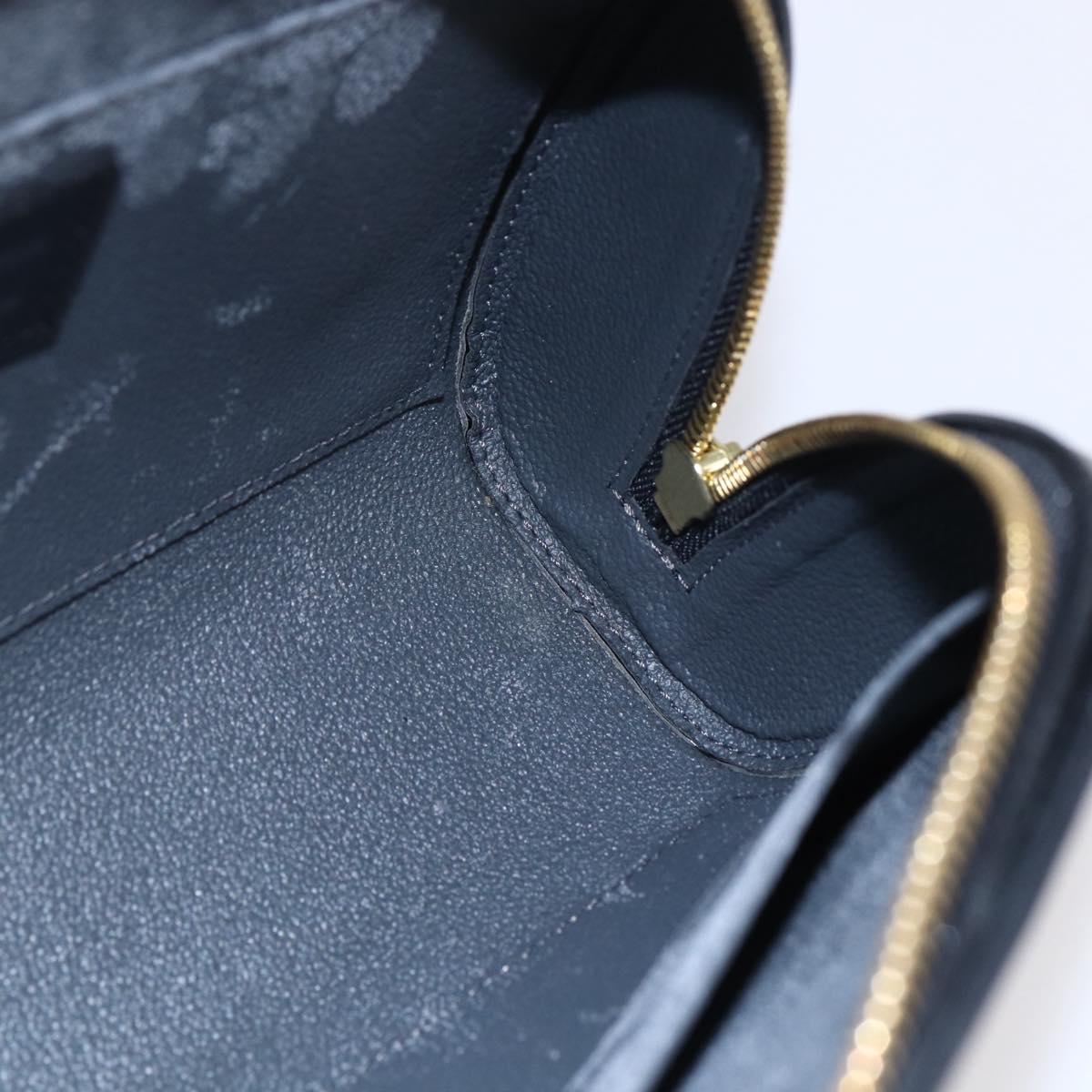 LOUIS VUITTON Epi Dauphine GM Cosmetic Pouch Black M48432 LV Auth 148068