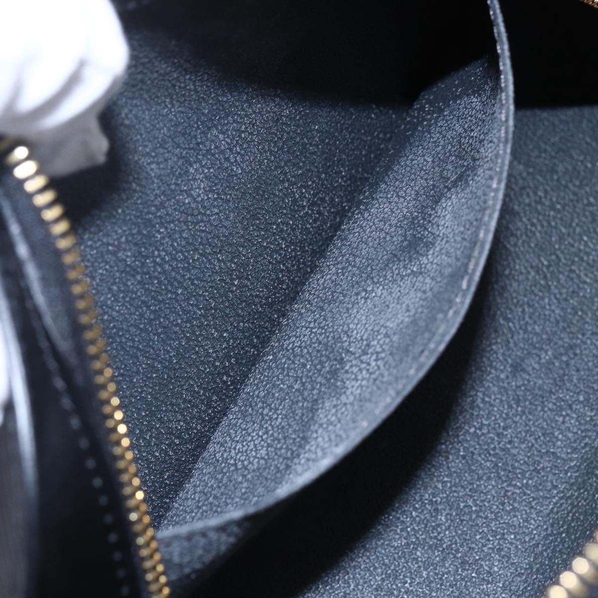 LOUIS VUITTON Epi Dauphine GM Cosmetic Pouch Black M48432 LV Auth 148068