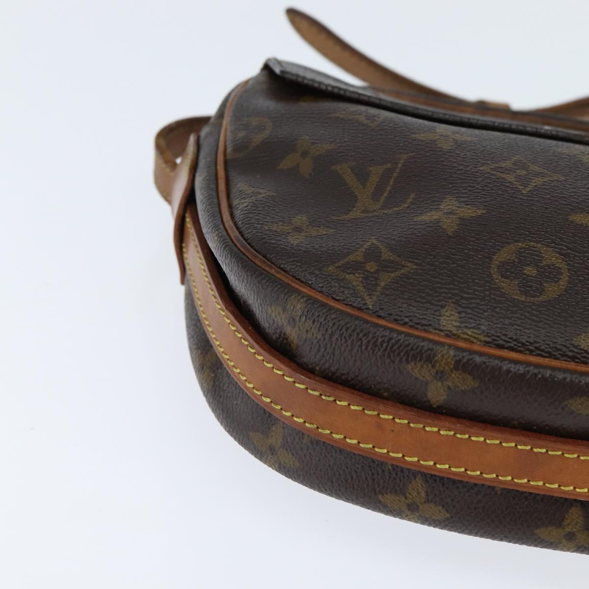 LOUIS VUITTON Monogram Jeune Fille MM Shoulder Bag M51226 LV Auth 148086
