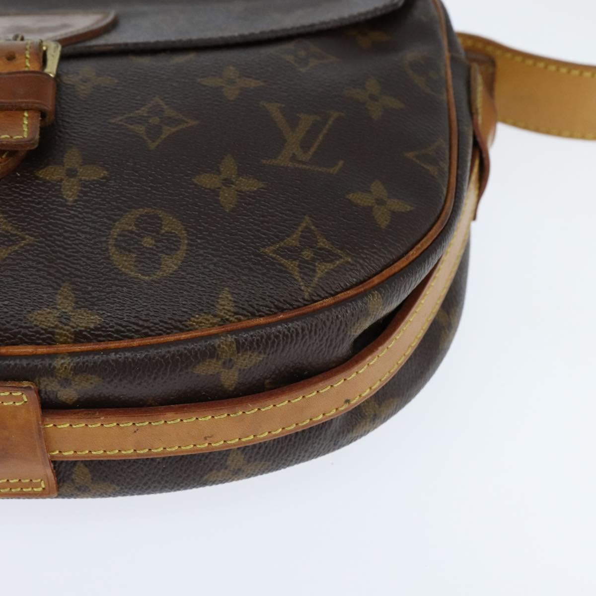 LOUIS VUITTON Monogram Jeune Fille MM Shoulder Bag M51226 LV Auth 148086