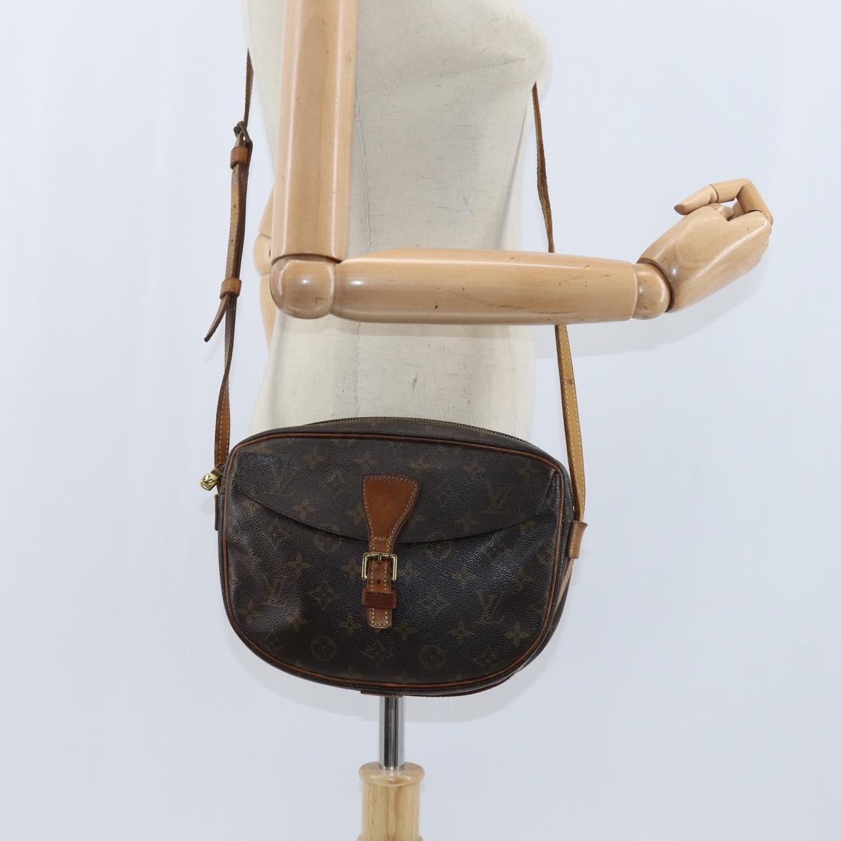 LOUIS VUITTON Monogram Jeune Fille MM Shoulder Bag M51226 LV Auth 148086