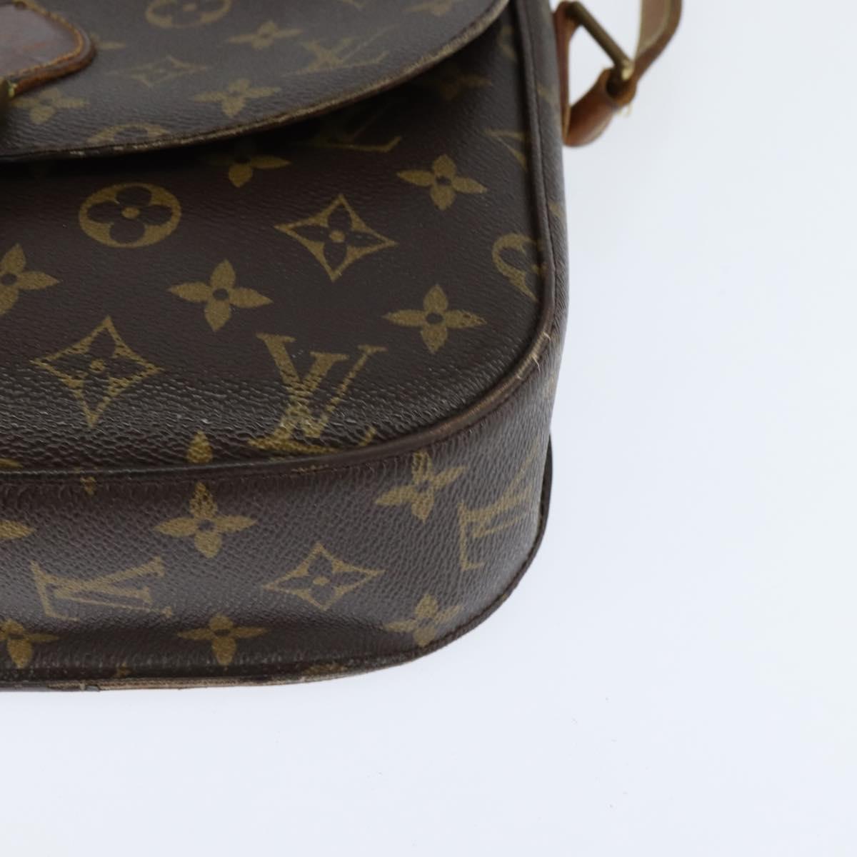 LOUIS VUITTON Monogram Saint Cloud GM Shoulder Bag M51242 LV Auth 148087