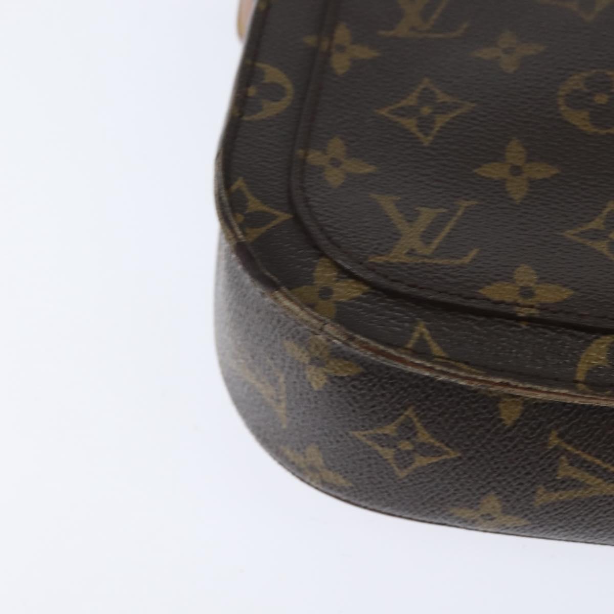 LOUIS VUITTON Monogram Saint Cloud GM Shoulder Bag M51242 LV Auth 148087