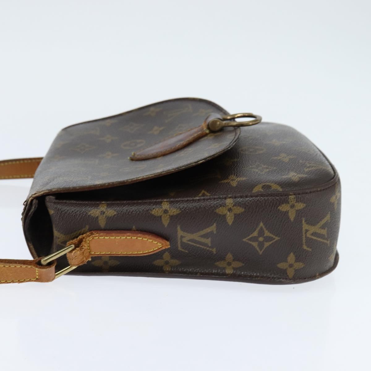 LOUIS VUITTON Monogram Saint Cloud GM Shoulder Bag M51242 LV Auth 148087