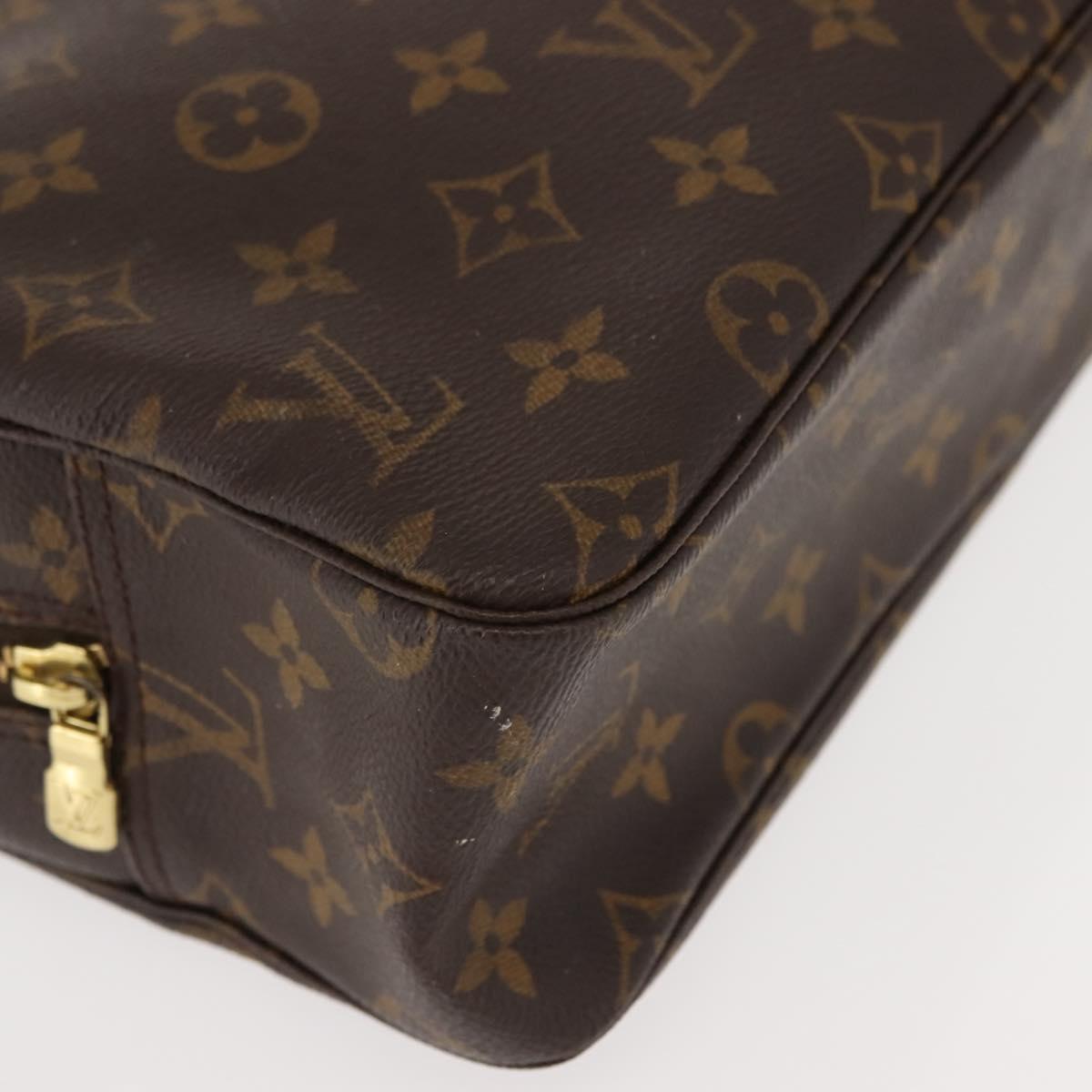 LOUIS VUITTON Monogram Trousse Toilette 28 Clutch Bag M47522 LV Auth 148093