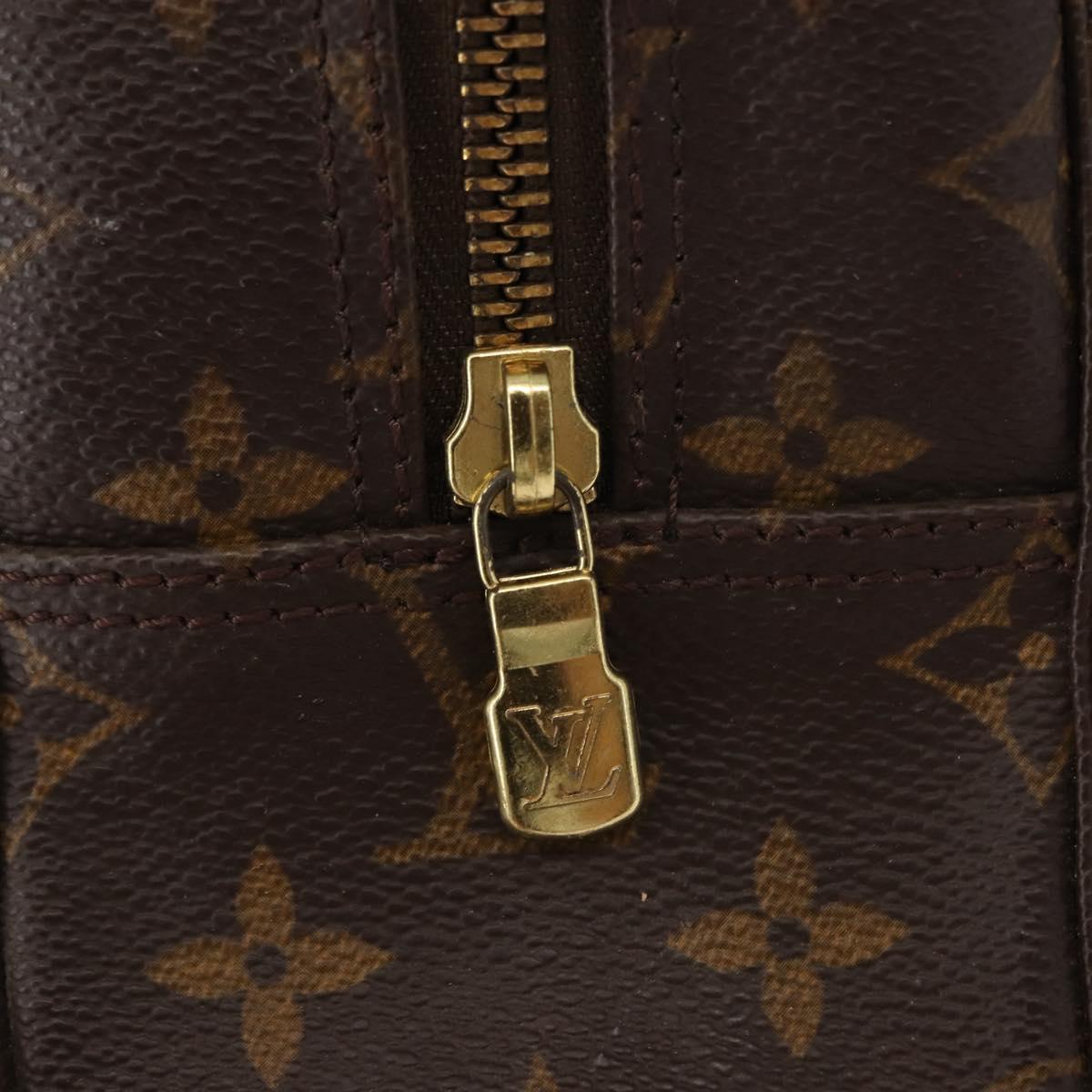 LOUIS VUITTON Monogram Trousse Toilette 28 Clutch Bag M47522 LV Auth 148093