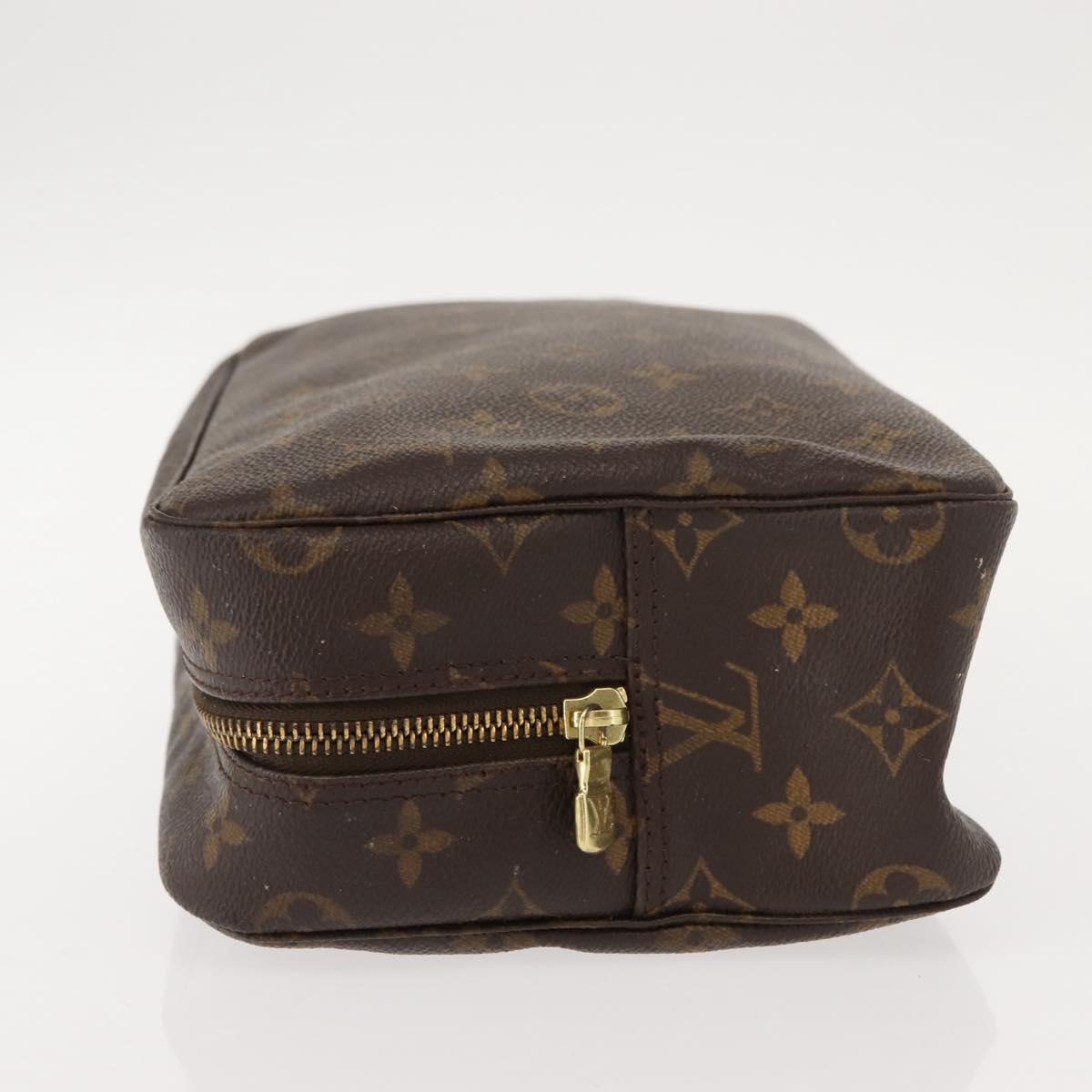 LOUIS VUITTON Monogram Trousse Toilette 28 Clutch Bag M47522 LV Auth 148093