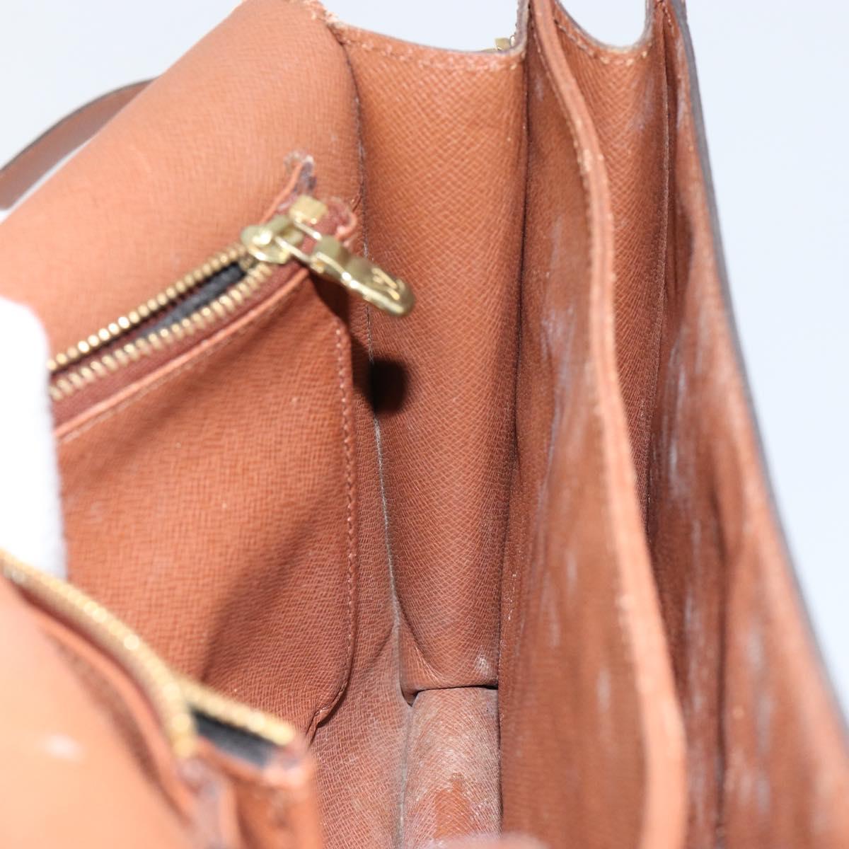 LOUIS VUITTON Monogram Raspail Shoulder Bag M51372 LV Auth 148095