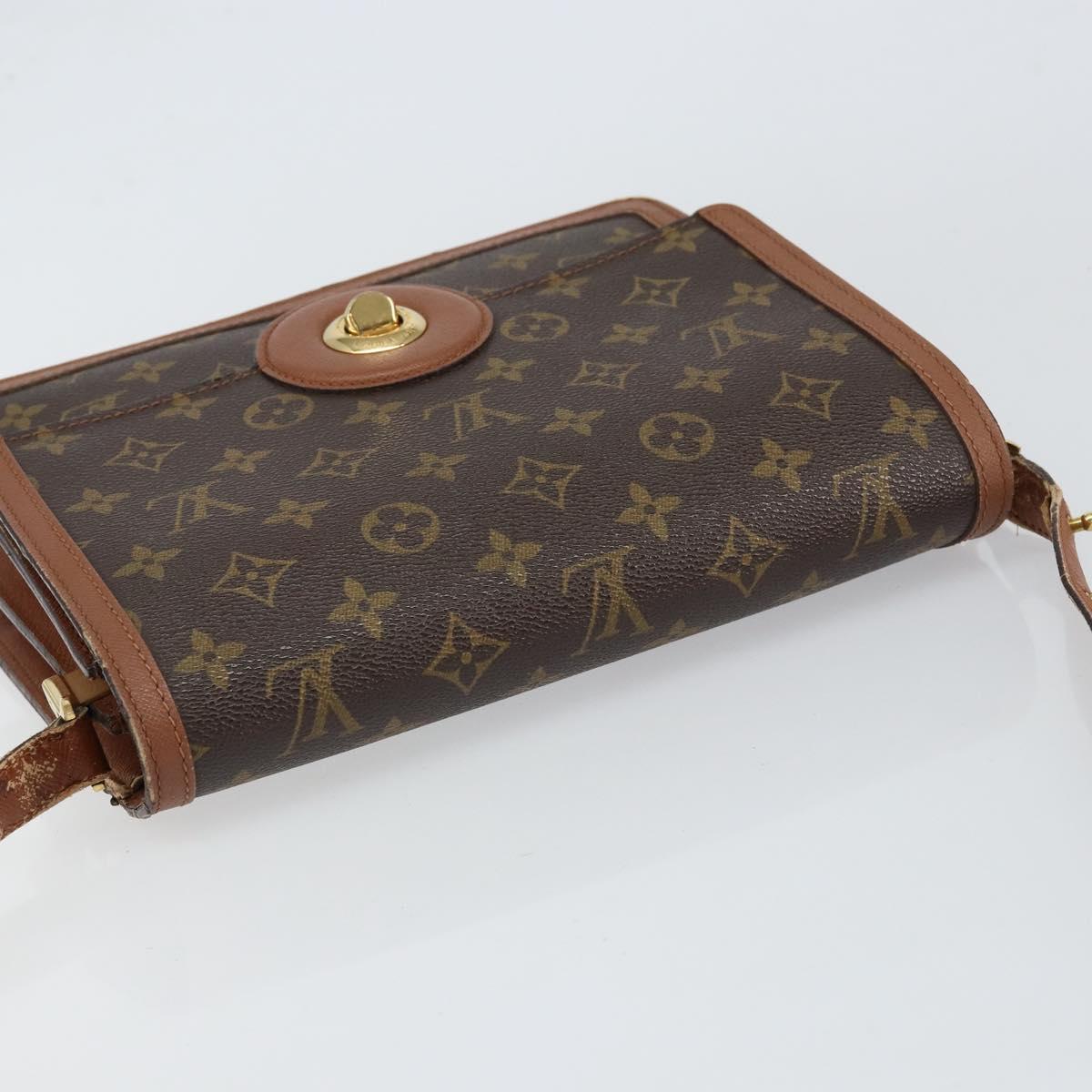 LOUIS VUITTON Monogram Raspail Shoulder Bag M51372 LV Auth 148095