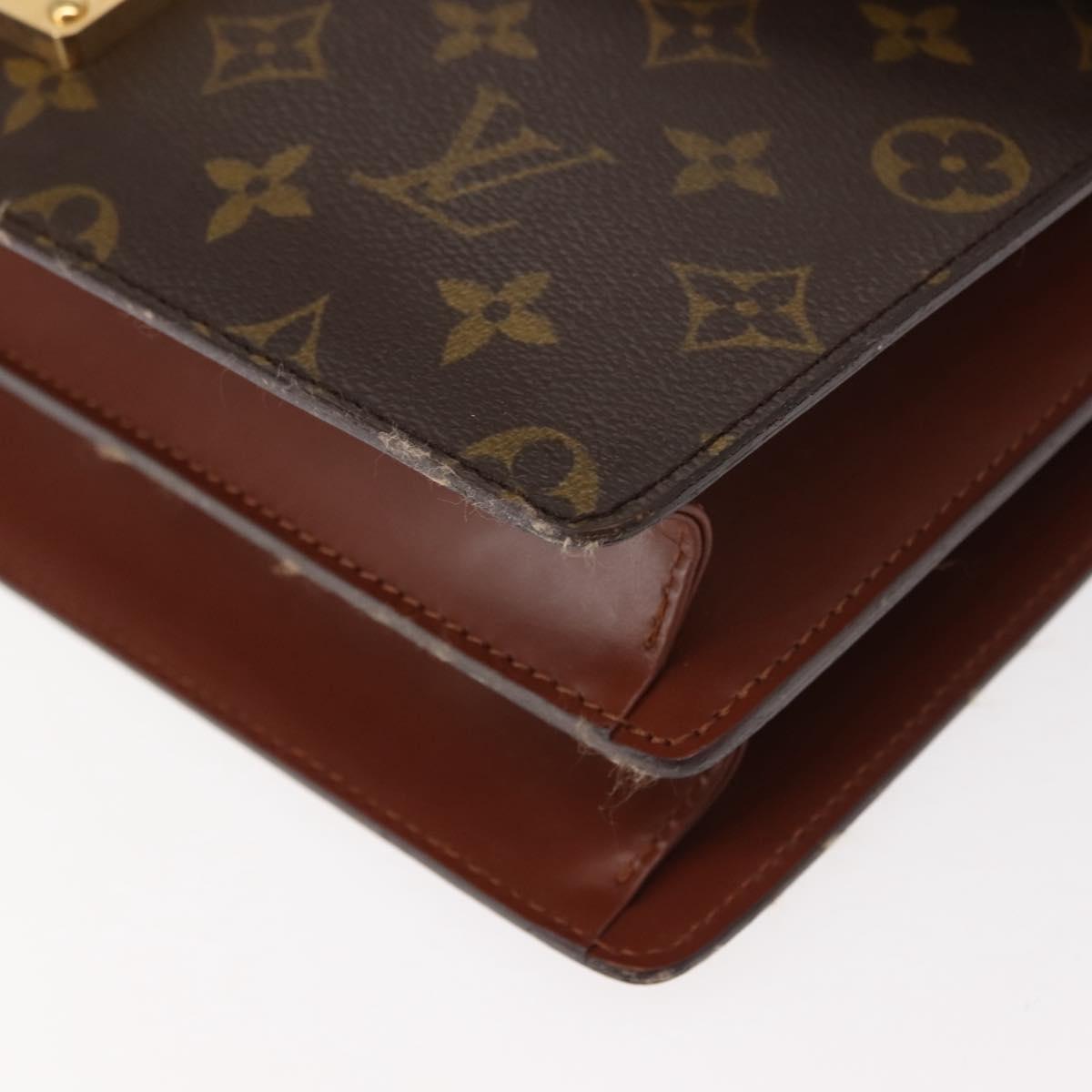 LOUIS VUITTON Monogram Concorde Hand Bag M51190 LV Auth 148096