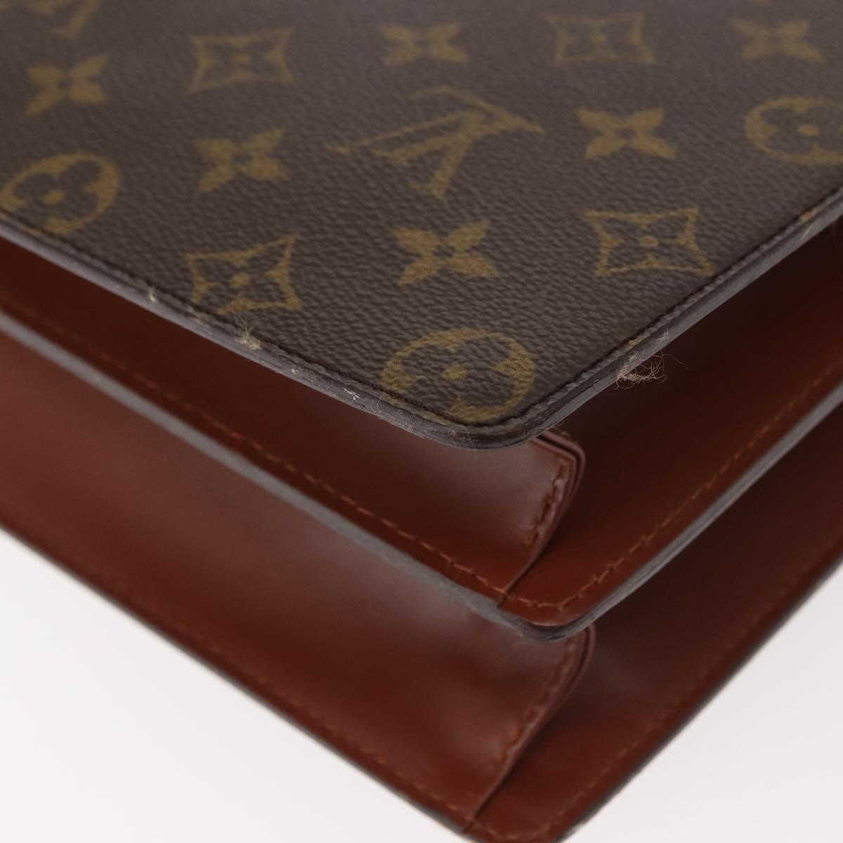 LOUIS VUITTON Monogram Concorde Hand Bag M51190 LV Auth 148096