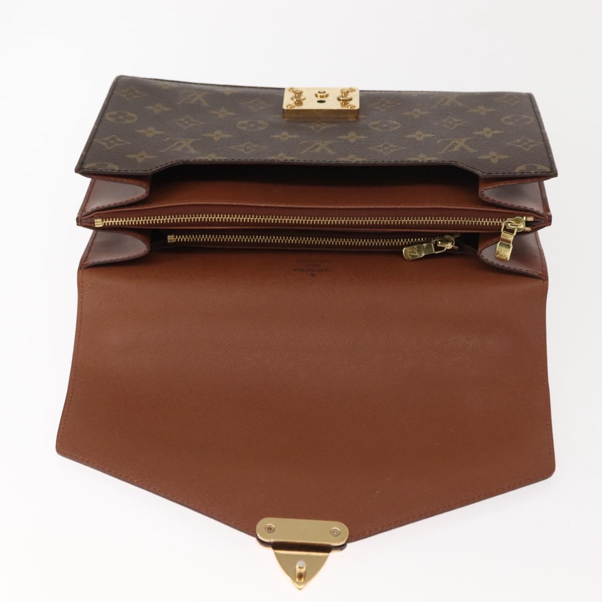 LOUIS VUITTON Monogram Concorde Hand Bag M51190 LV Auth 148096
