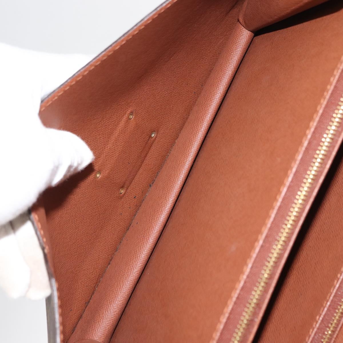 LOUIS VUITTON Monogram Concorde Hand Bag M51190 LV Auth 148096