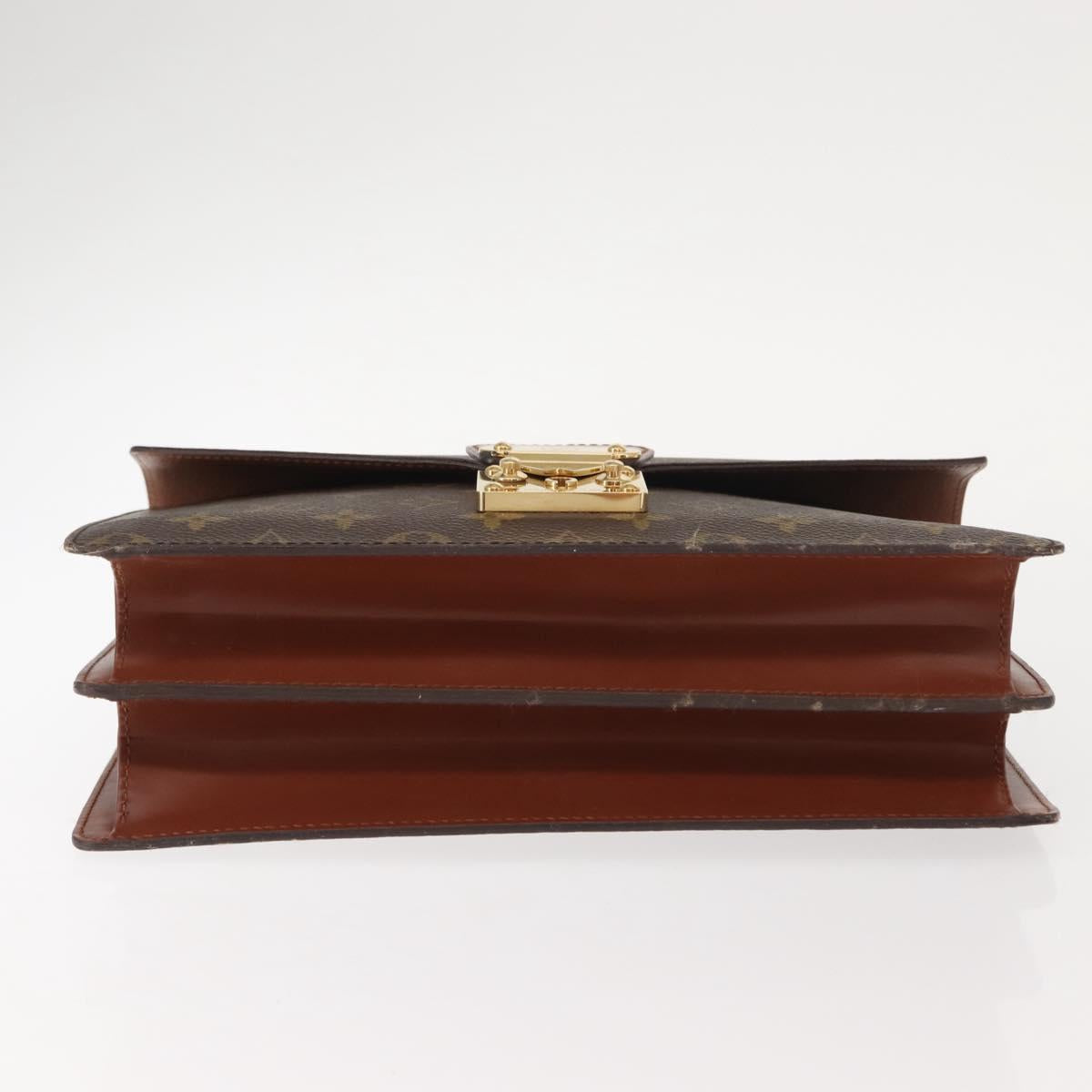 LOUIS VUITTON Monogram Concorde Hand Bag M51190 LV Auth 148096