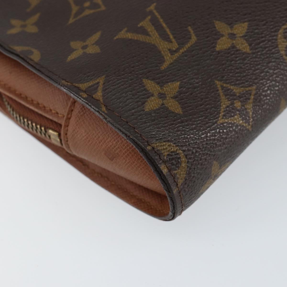 LOUIS VUITTON Monogram Orsay Clutch Bag M51790 LV Auth 148098