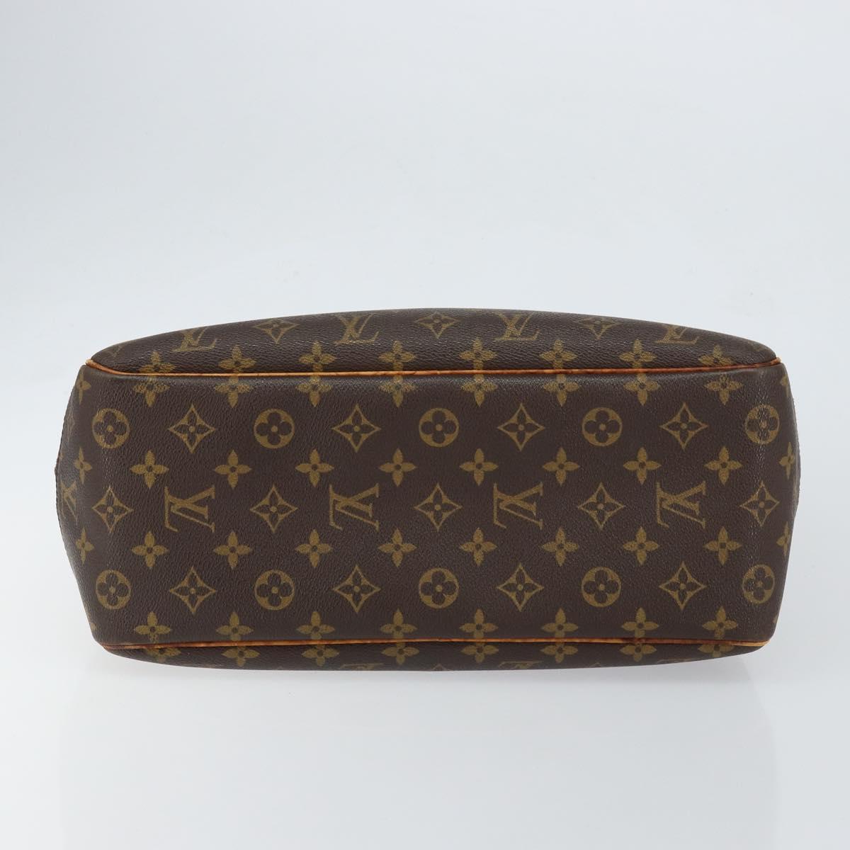 LOUIS VUITTON Monogram Deauville Hand Bag M47270 LV Auth 148100