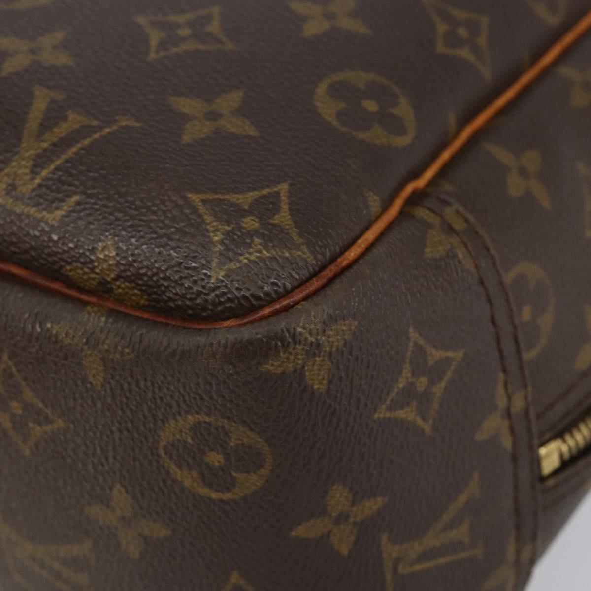 LOUIS VUITTON Monogram Deauville Hand Bag M47270 LV Auth 148101