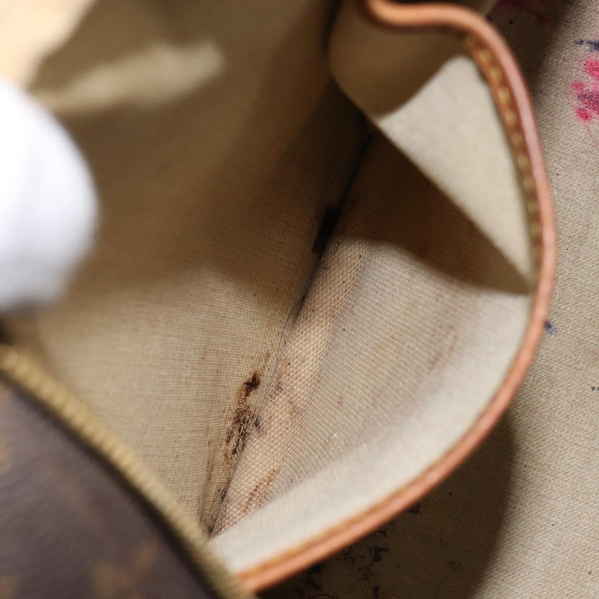 LOUIS VUITTON Monogram Deauville Hand Bag M47270 LV Auth 148101