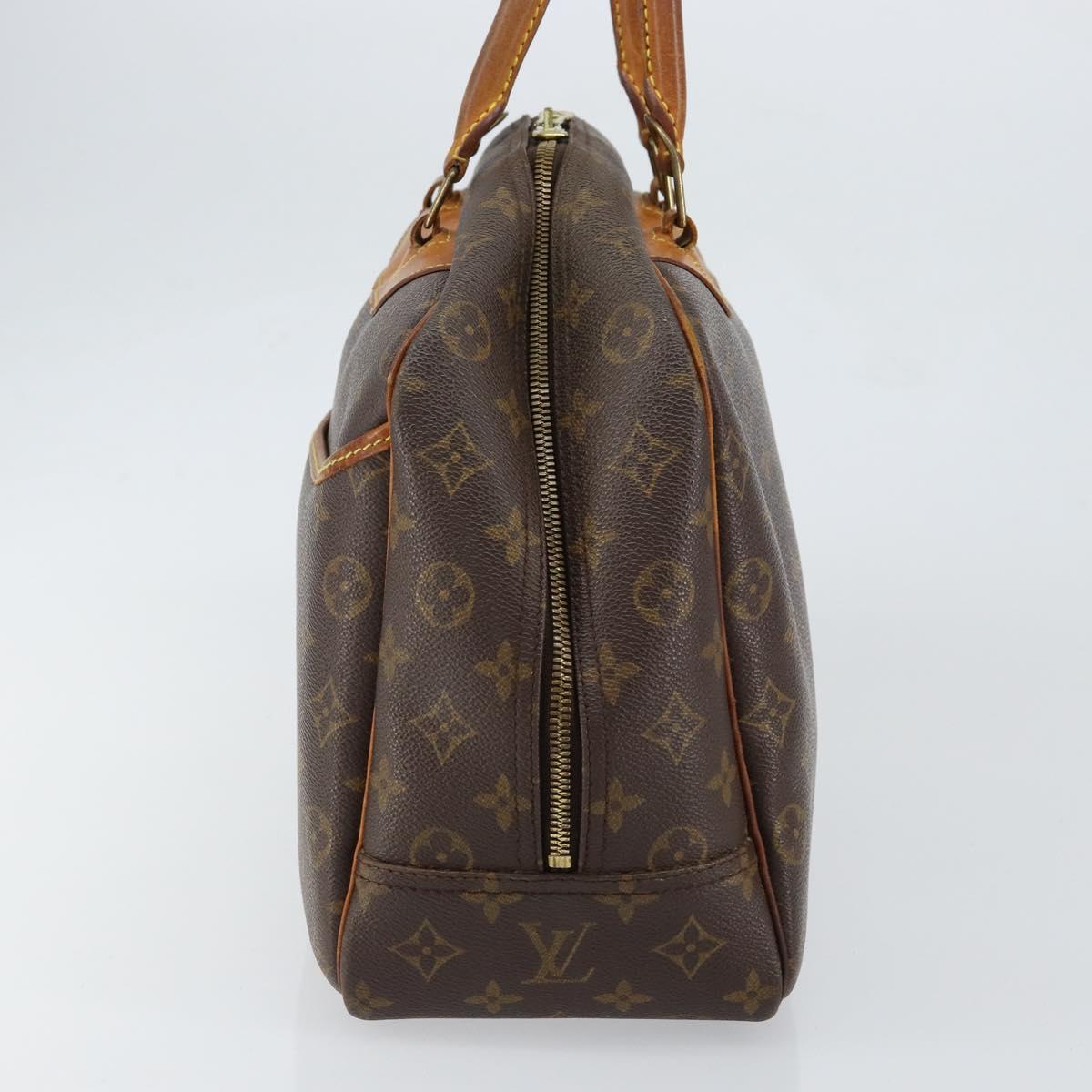 LOUIS VUITTON Monogram Deauville Hand Bag M47270 LV Auth 148101