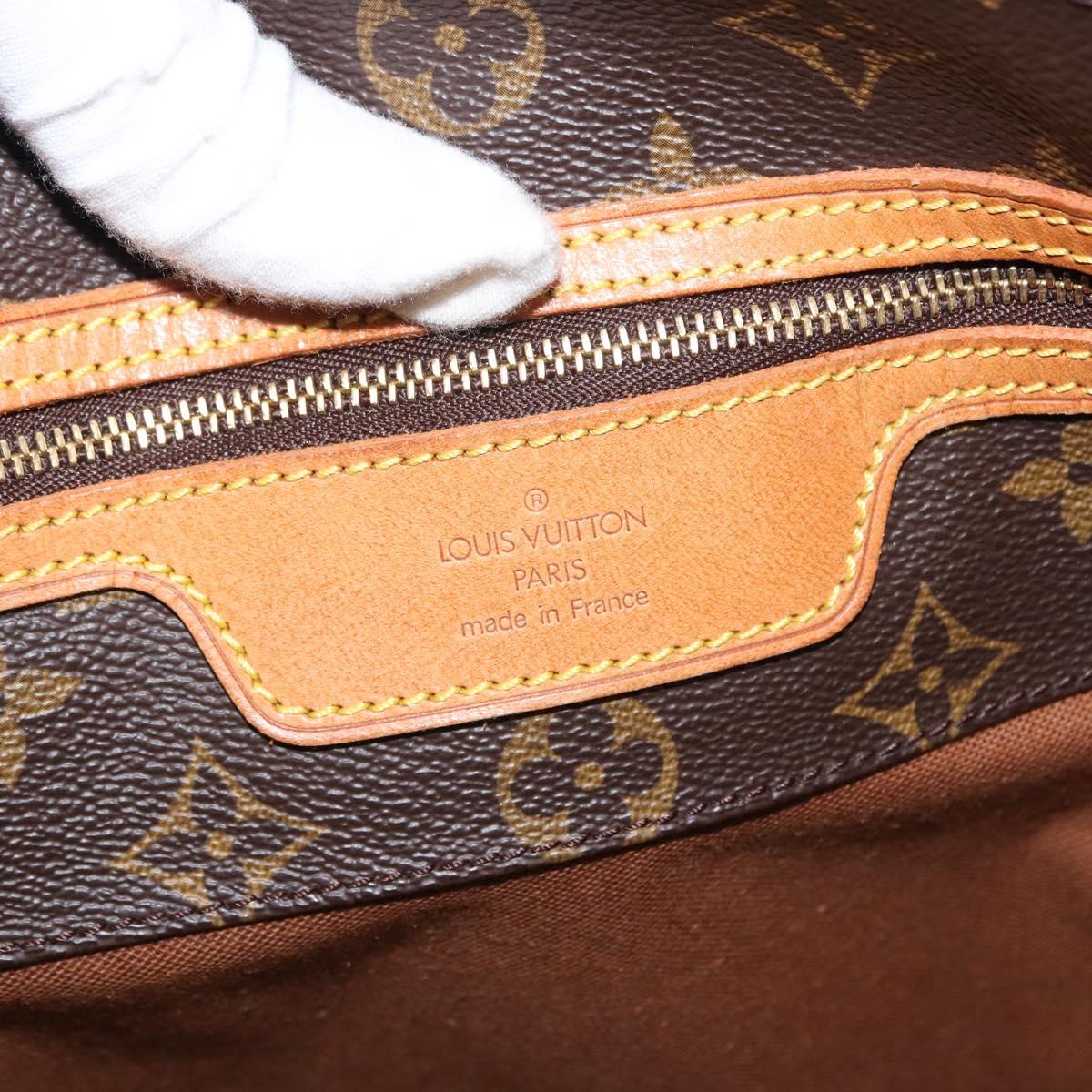 LOUIS VUITTON Monogram Sac Shopping Tote Bag M51108 LV Auth 148103