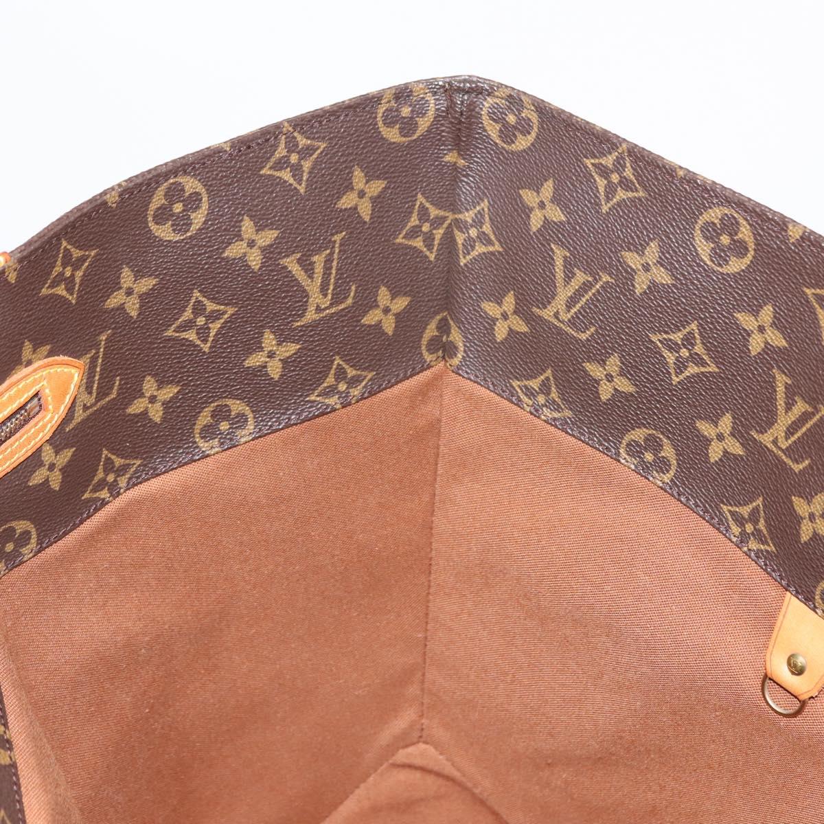 LOUIS VUITTON Monogram Sac Shopping Tote Bag M51108 LV Auth 148103