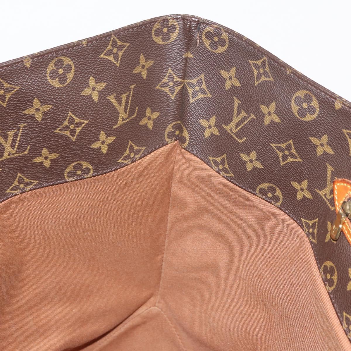 LOUIS VUITTON Monogram Sac Shopping Tote Bag M51108 LV Auth 148104