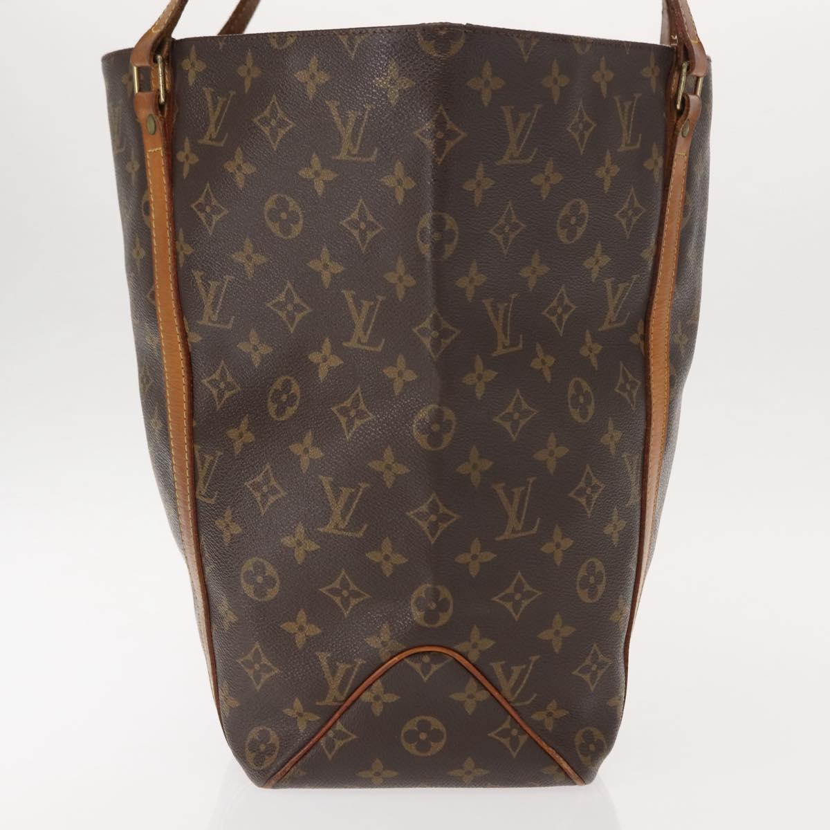 LOUIS VUITTON Monogram Sac Shopping Tote Bag M51108 LV Auth 148104