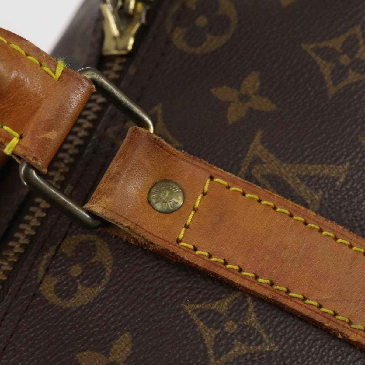 LOUIS VUITTON Monogram Keepall Bandouliere 45 Boston Bag M41418 LV Auth 148109