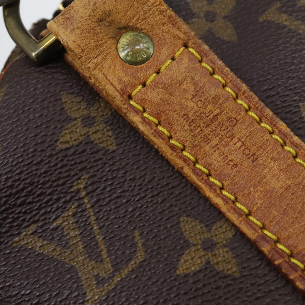 LOUIS VUITTON Monogram Keepall Bandouliere 45 Boston Bag M41418 LV Auth 148109