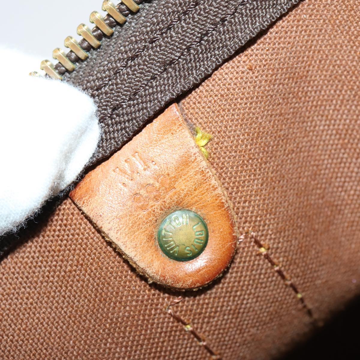 LOUIS VUITTON Monogram Keepall Bandouliere 45 Boston Bag M41418 LV Auth 148109