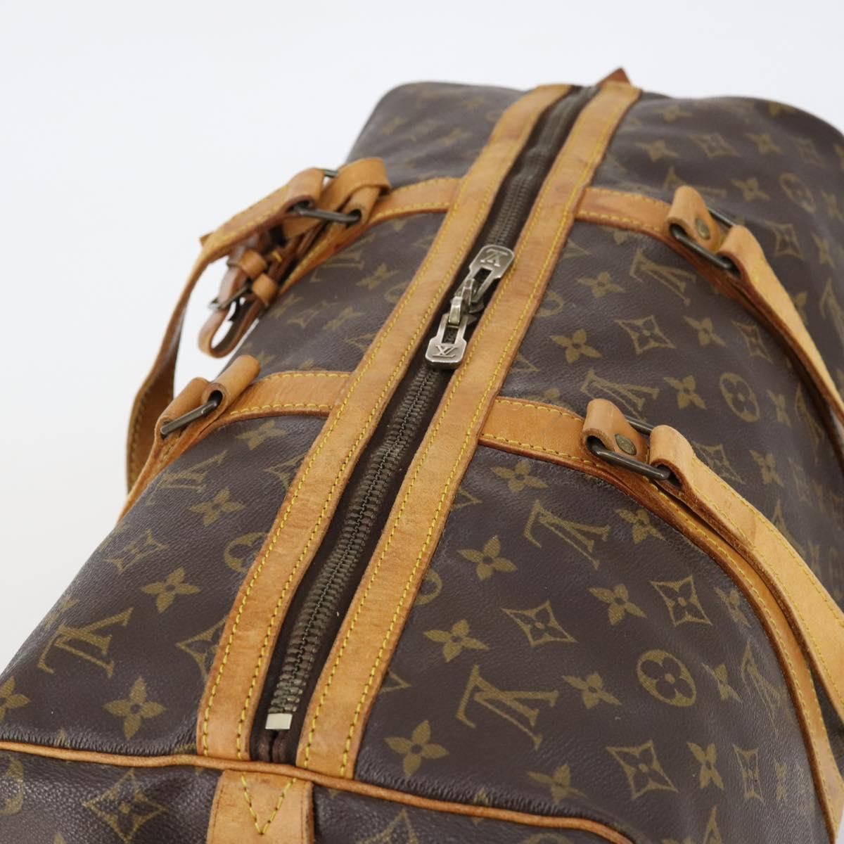 LOUIS VUITTON Monogram Sac Souple 45 Boston Bag M41624 LV Auth 148110