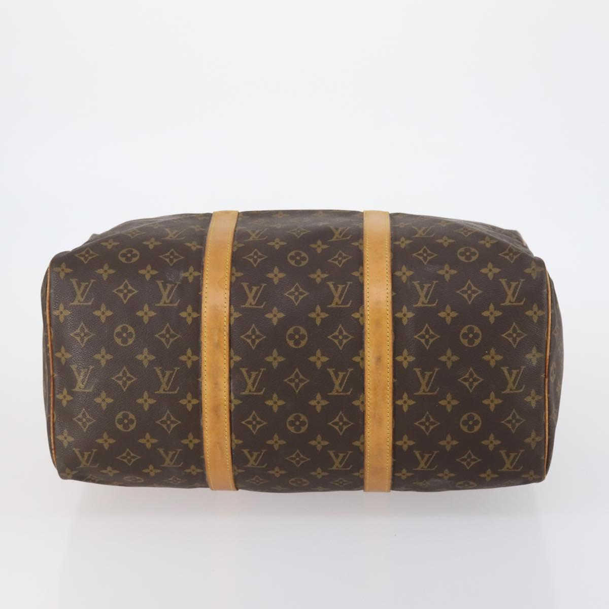 LOUIS VUITTON Monogram Sac Souple 45 Boston Bag M41624 LV Auth 148110