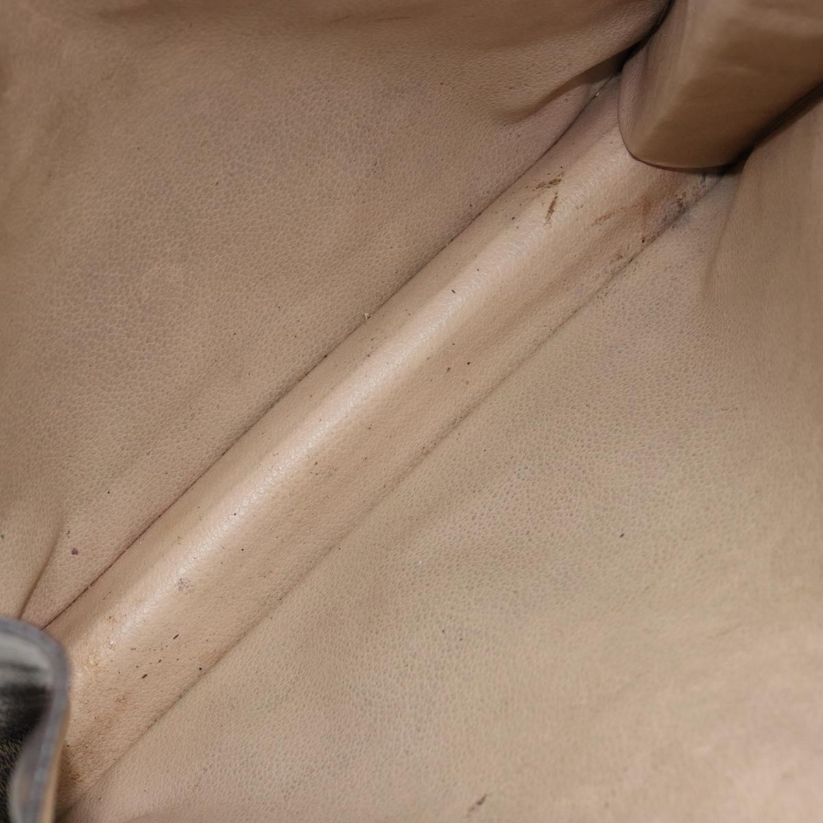 LOUIS VUITTON Monogram Sac Plat Hand Bag M51140 LV Auth 148112