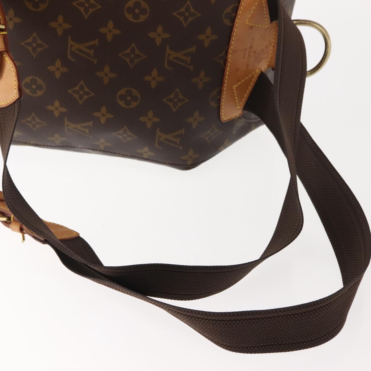 LOUIS VUITTON Monogram Montsouris GM Backpack M51135 LV Auth 148114