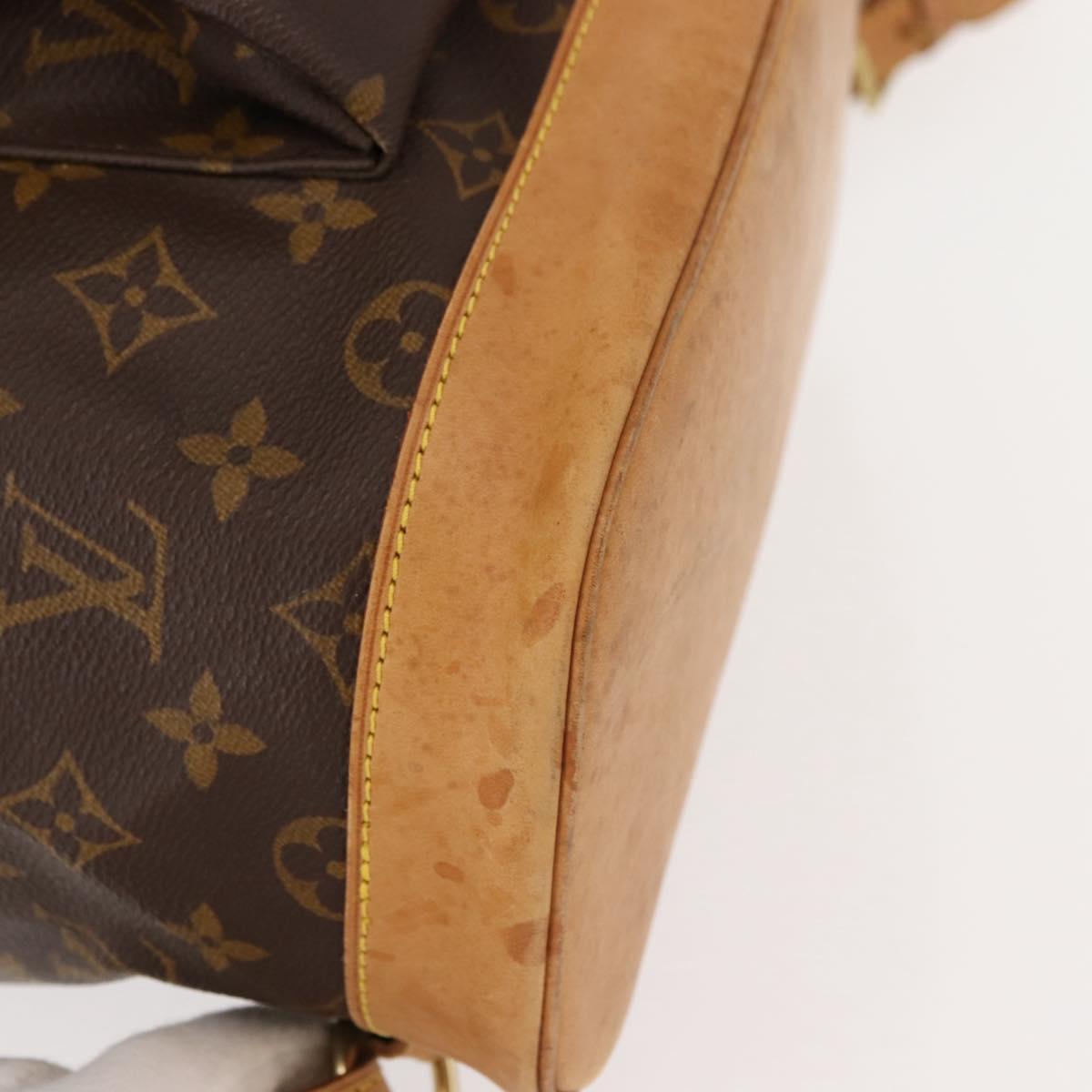 LOUIS VUITTON Monogram Montsouris GM Backpack M51135 LV Auth 148114