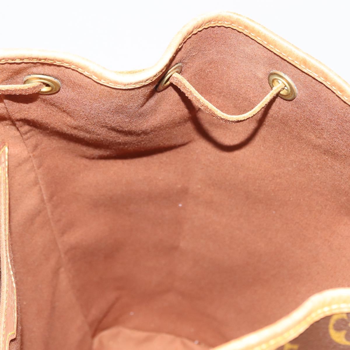 LOUIS VUITTON Monogram Montsouris GM Backpack M51135 LV Auth 148114